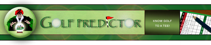 Golf Predictor banner graphic